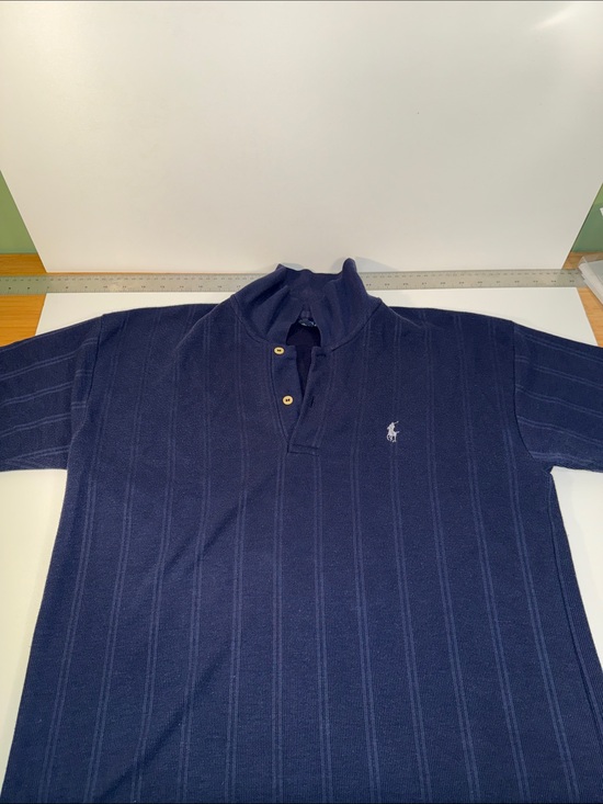 Polo Ralph Lauren Other - Polo by Ralph Lauren Navy Blue Short-Sleeve Knit Polo with Embroidered Pony